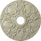 Ekena Millwork Norwich Ceiling Medallion (Fits Canopies up to 4 1/2"), 18"OD x 3 1/2"ID x 1 3/8"P, Clear Yellow CM18NOCYF - alternate 1